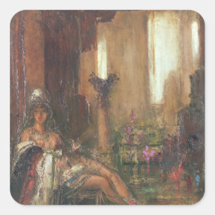 Delilah Quadratischer Aufkleber