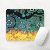 Delirium - abstrakt mousepad (Mit Mouse)