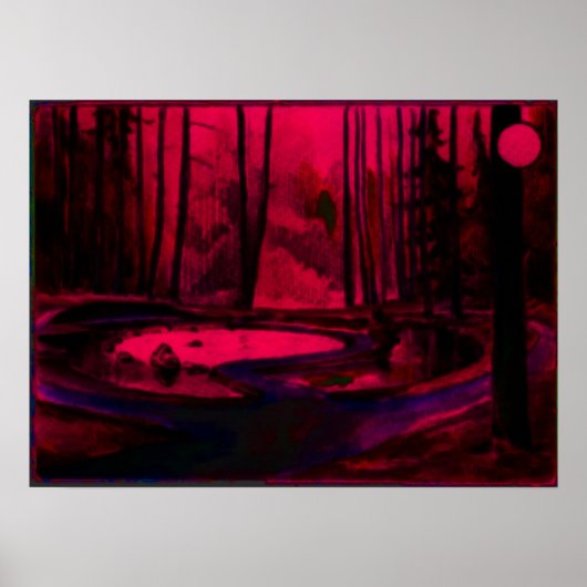 Delirium Pond Poster (Vorne)