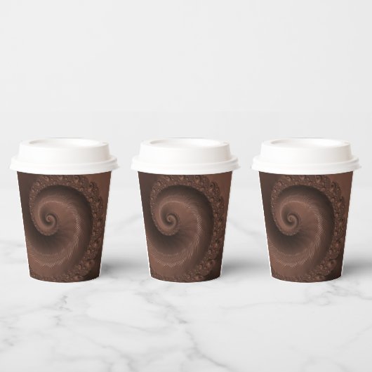 Delish Chocolate Swirl Pappbecher (Multi)