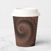 Delish Chocolate Swirl Pappbecher (Rückseite)
