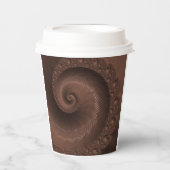 Delish Chocolate Swirl Pappbecher (Vorderseite)