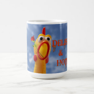 Delish & Hot Chicken Coffee Tasse! Kaffeetasse