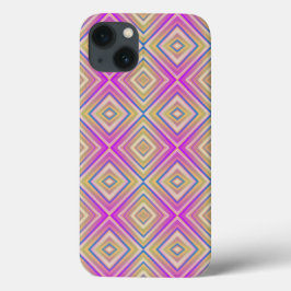Delish Lila Alternative Diamond Pattern Case-Mate iPhone Hülle
