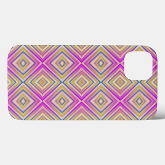 Delish Lila Alternative Diamond Pattern Case-Mate iPhone Hülle (Rückseite (Horizontal))