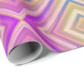 Delish Lila Alternative Diamond Pattern Geschenkpapier (Rolleneckpunkt)