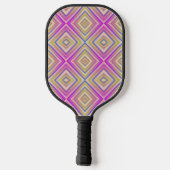 Delish Lila Alternative Diamond Pattern Pickleball Schläger (Rückseite)