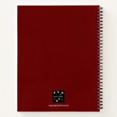 DELISH RECIPE FUN DESIGN NOTEBOOK NOTIZBLOCK (Rückseite)