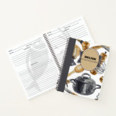 DELISH RECIPE POT & WOOD DESIGN NOTEBOOK NOTIZBLOCK (Innenseite)