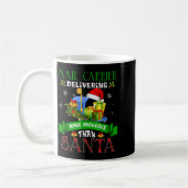 Delivering More Packages Than Santa Funny Stal Wor Kaffeetasse (Links)