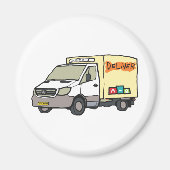 Delivery Van Magnet (Vorne)