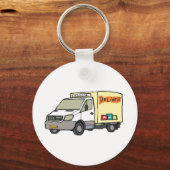 Delivery Van Schlüsselanhänger (Vorderseite)