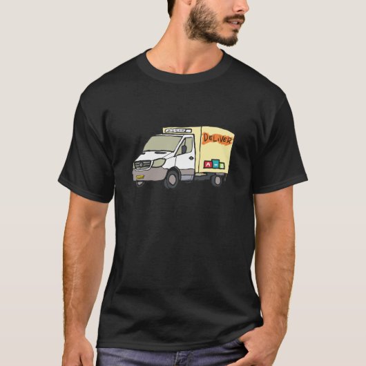 Delivery Van T-Shirt (Vorderseite)