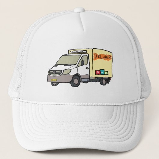 Delivery Van Truckerkappe (Vorderseite)