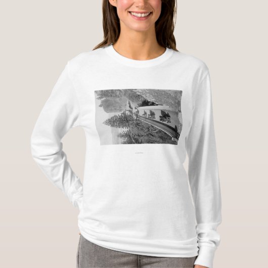 Dell des Schäfers auf Columbia River fotografieren T-Shirt (Vorderseite)