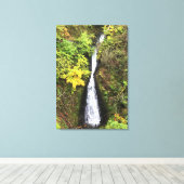 Dell Falls, Columbia River Gorge, OR Leinwanddruck (Insitu (Holzboden))