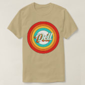 Dell Name Shirt Vintag Dell Circle (Design vorne)