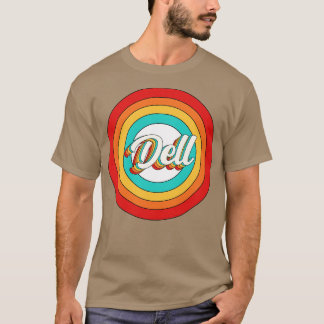 Dell Name-Shirt Vintage Dell Circle T-Shirt
