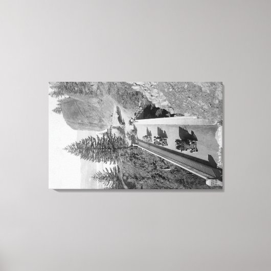 Dell von Shepherd auf Columbia River Fotograf 2 Leinwanddruck (Vorderseite)