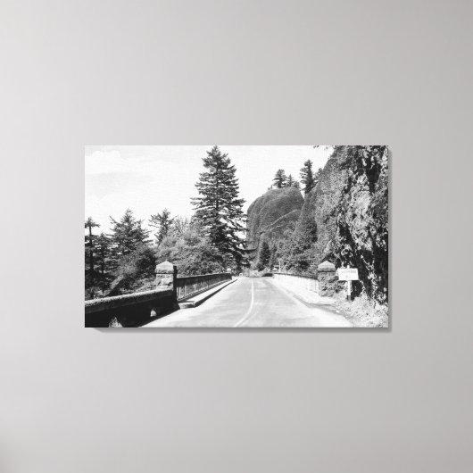 Dell von Shepherd auf der Columbia River-Fotografi Leinwanddruck (Vorderseite)