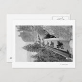 Dell von Shepherd auf der Columbia River-Fotografi Postkarte (Vorne/Hinten)