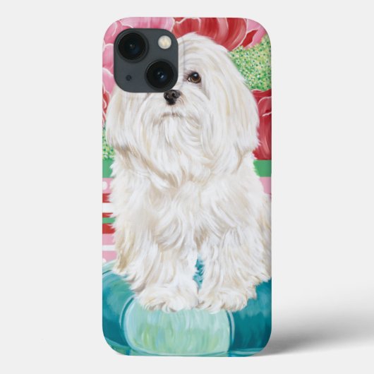 Della Rose Maltese Case-Mate iPhone Hülle (Rückseite)