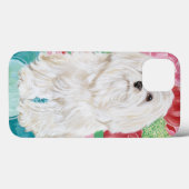 Della Rose Maltese Case-Mate iPhone Hülle (Rückseite (Horizontal))