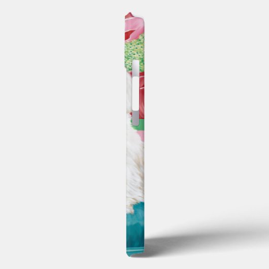 Della Rose Maltese Case-Mate iPhone Hülle (Rückseite / Links)