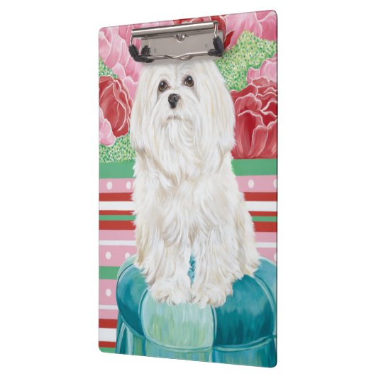 Della Rose Maltese Klemmbrett (Links)