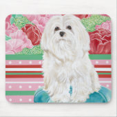 Della Rose Maltese Mousepad (Vorne)