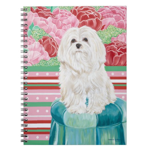 Della Rose Maltese Notizblock (Vorderseite)