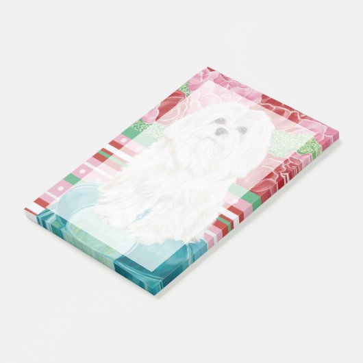 Della Rose Maltese Post-it Klebezettel (angewinkelt)