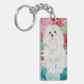 Della Rose Maltese Schlüsselanhänger (Vorderseite links)