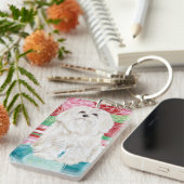 Della Rose Maltese Schlüsselanhänger (Vorderseite rechts)