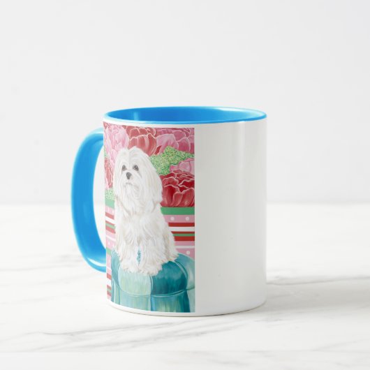 Della Rose Maltese Tasse (Vorderseite Links)