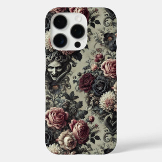 🩸 Dellamorte Dellamore - Gothic Floral Design iPhone 16 Pro Hülle