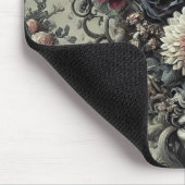 🩸 Dellamorte Dellamore - Gothic Floral Design Mousepad (Ecke)