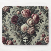 🩸 Dellamorte Dellamore - Gothic Floral Design Mousepad (Vorne)