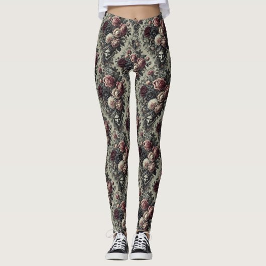 Dellamorte Dellamore - Gothic Viktorianisch Leggings (Vorderseite)