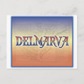 DelMarVa Antik Karte (Vorderseite)