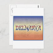 DelMarVa Antik Karte (Vorne/Hinten)