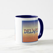 DelMarVa antike Karte Tasse (VorderseiteRechts)