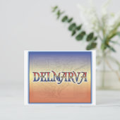 DelMarVa Antique Karte (Stehend Vorderseite)