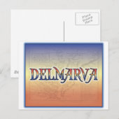 DelMarVa Antique Karte (Vorne/Hinten)
