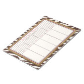 Delores' Bridge Notepad Notizblock (angewinkelt)