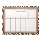 Delores' Bridge Notepad Notizblock (Vorderseite)