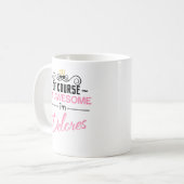 Delores natürlich bin ich Phantastisch Name T - Sh Kaffeetasse (Vorderseite Links)
