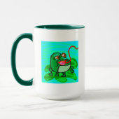 Delores The Frog 🐸  Tasse (Links)