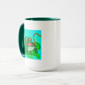 Delores The Frog 🐸  Tasse (Vorderseite Links)