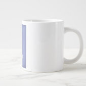 Delos Greece Map Reiseplakat Jumbo-Tasse (Rechts)